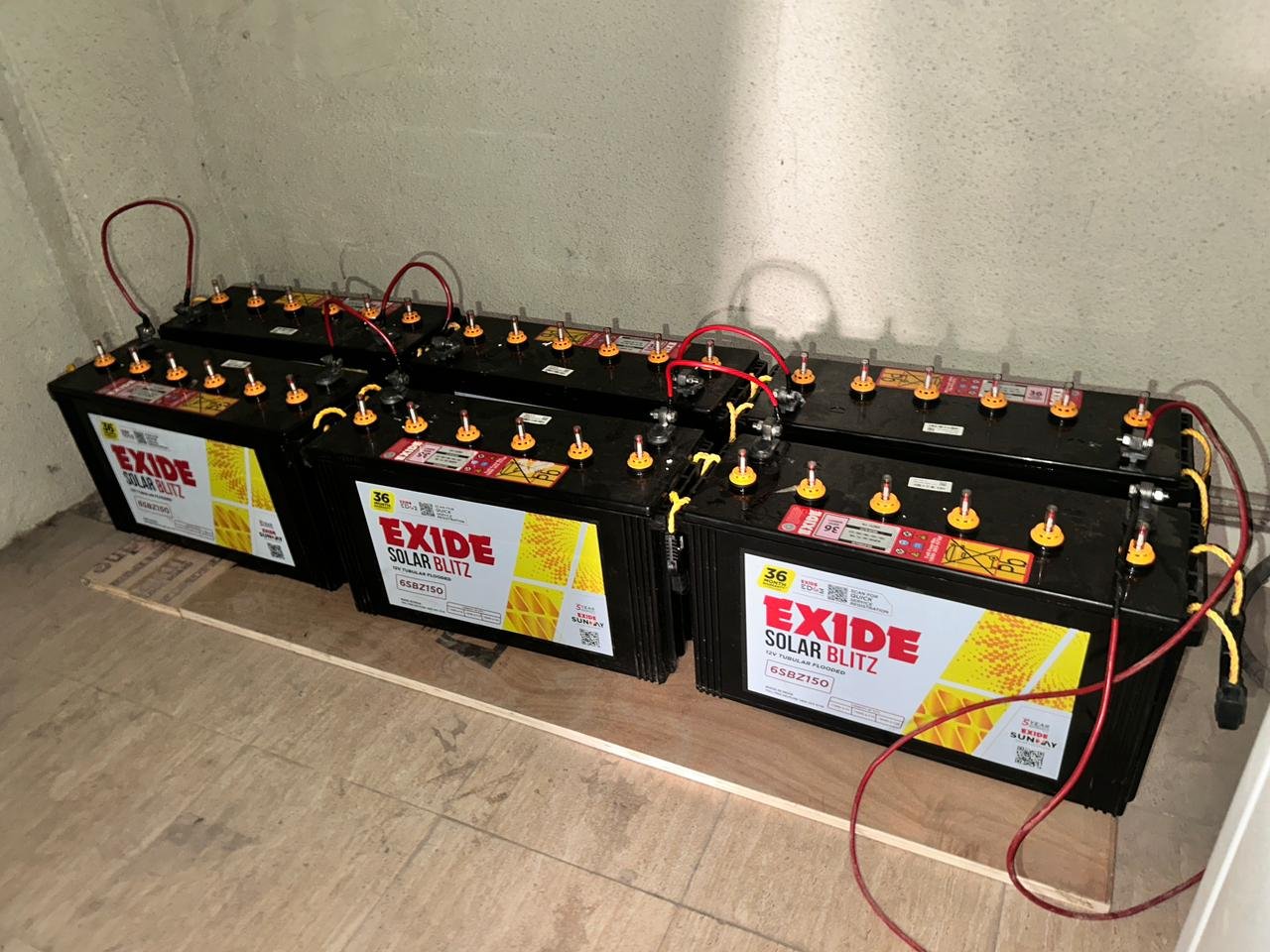 Exide Battery Bank Installation - Battery House Pune