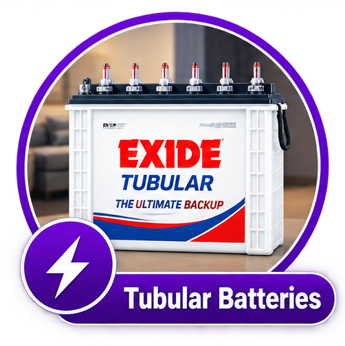 Tubular inverter batteries in Pune - Exide tubular battery